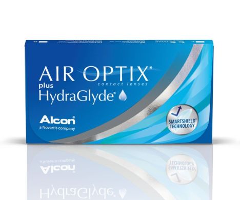 Air Optix plus HydraGlyde (3 шт.), 8.6, -4,75